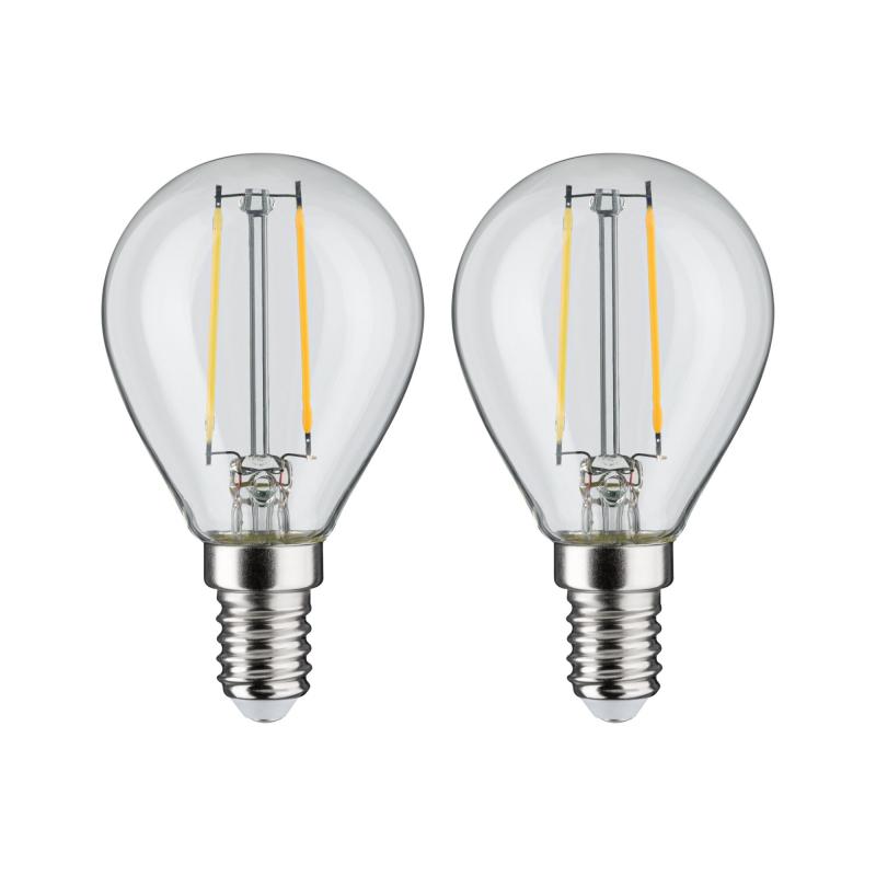 Paulmann 28857 Klare Filament E14 LED Tropfen 7W warmweiß