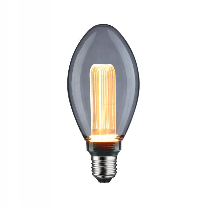 Paulmann 28877 Inner Glow Edition E27 retro vintageLED Birne Arc 3,5W extra warmweiß Rauchglas