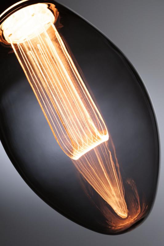 Paulmann 28877 Inner Glow Edition E27 retro vintageLED Birne Arc 3,5W extra warmweiß Rauchglas