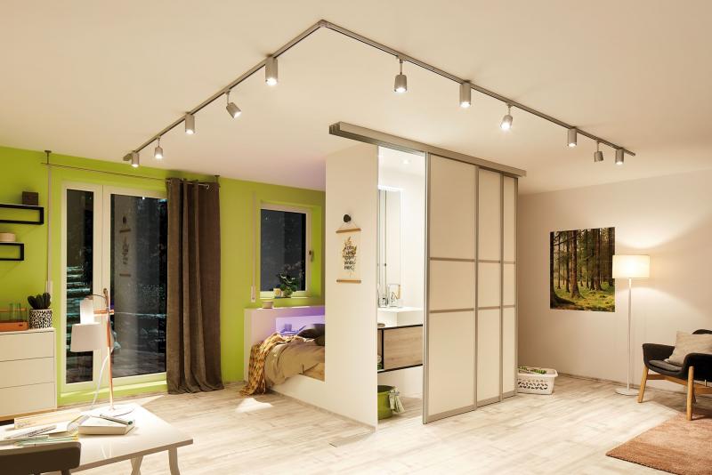 Paulmann 28975 Standard 230V LED Reflektor GU10 1er-Pack 230lm 4W 2700K Alu