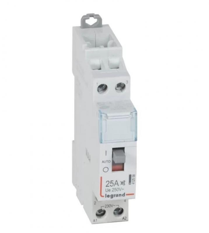 Legrand 412558 CX³ Installationsschütz 2-polig 25A AC 230V 2 Schließer brummfrei