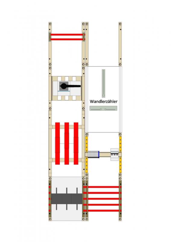 Hager Wa+MeFeld,Univ.N,200A,IP44,SKII, TN-S