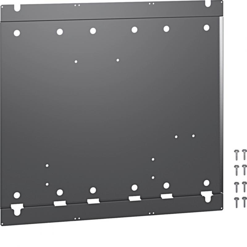 Hager Montageplatte,universZ,H=700mm,3-feldig
