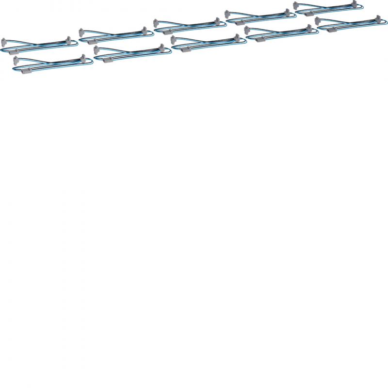 Hager Y-Leitung, uni.Z, 800x200mm, VPE= 10 St.