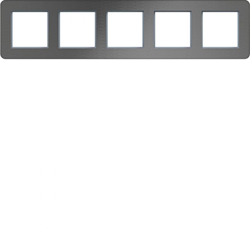 Hager RA 5f. waager. C.8 edels. mt Met. gebrst