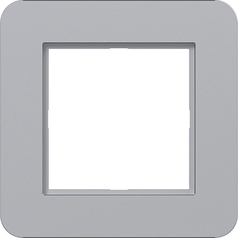 Hager LED-Rahmen 1fach C.8 titan met lack