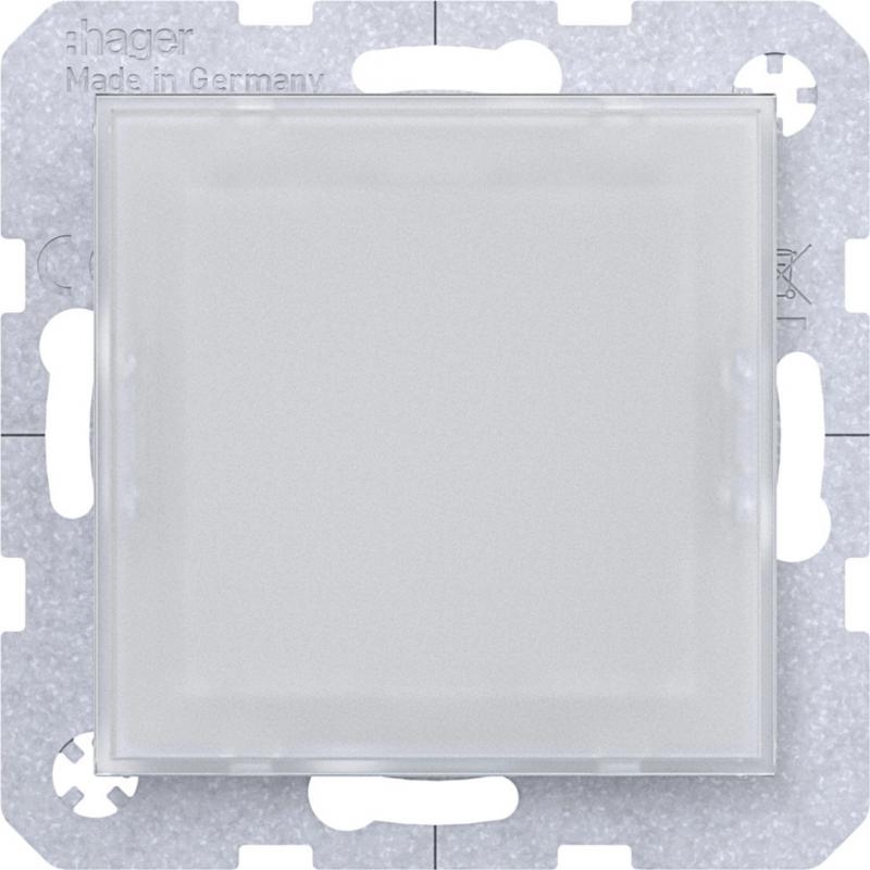 Hager LED-Signall. weiße Bel. Ax/Cx liweiß gl