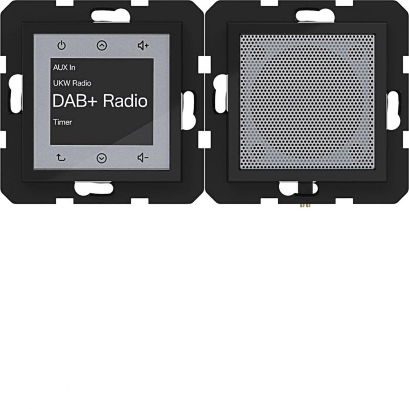 Hager Radio Touch DAB+ Lspr. A.x/C.x sw gl