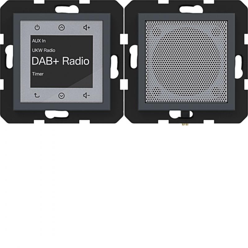 Hager Radio Touch DAB+ Lspr. A.x/C.x ant matt