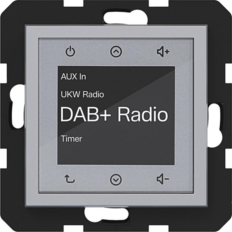 Hager Radio Touch DAB+ A.x/C.x titan met