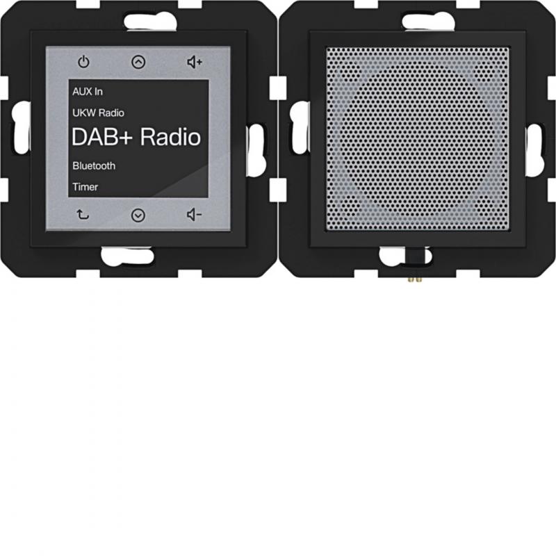 Hager Radio Touch DAB+ BT Lspr A.x/C.x sw gl