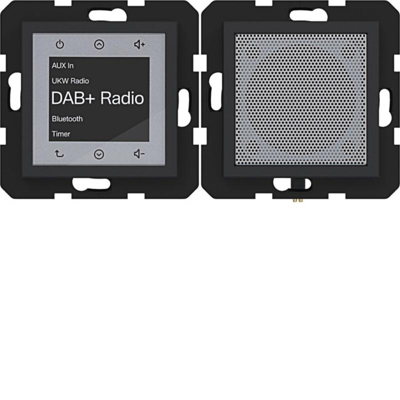 Hager Radio Touch DAB+ BT Lspr A.x/C.x sw ma