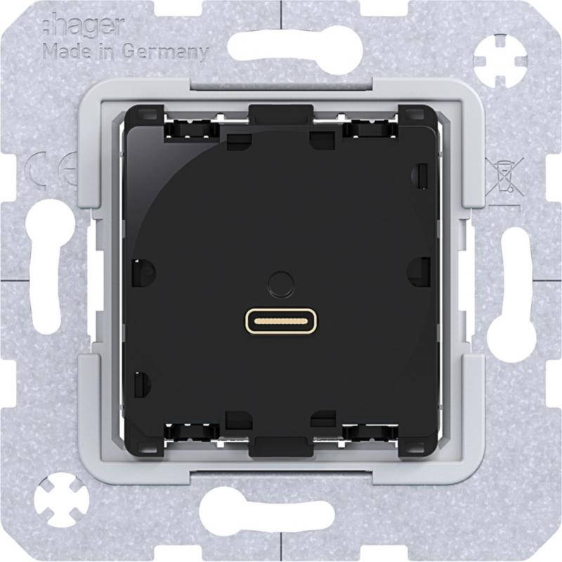 Hager USB-C PD Power Modul, Ladedose 65W, A.x-C.x