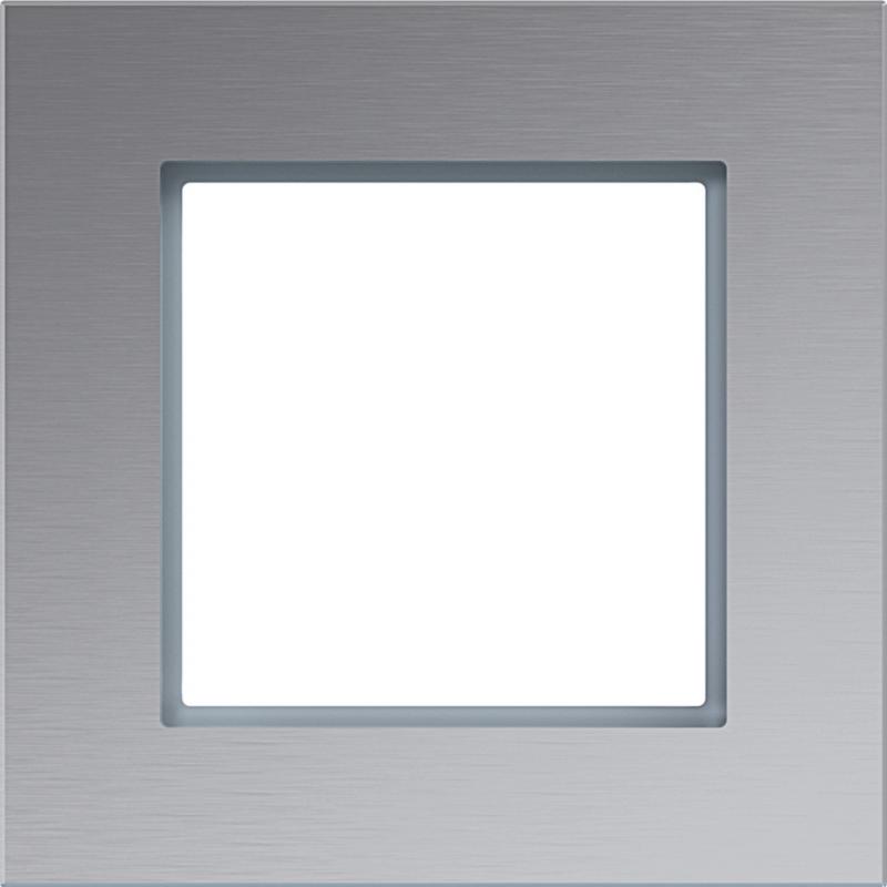 Hager LED-RA 1f. A.8 al matt Alu gebürstet