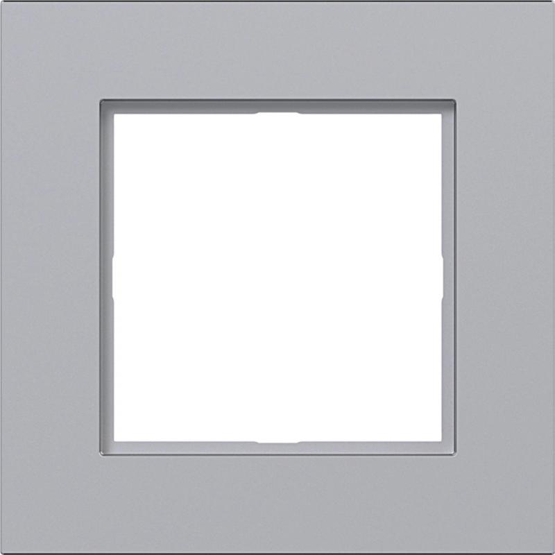 Hager LED-Rahmen 1fach A.8 titan met lack
