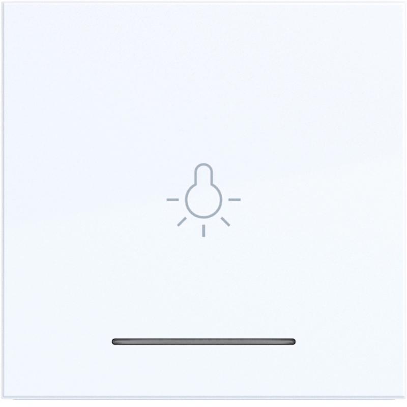 Hager WI 1f Aufdr. Licht Ax/Cx lichtweiß glänz