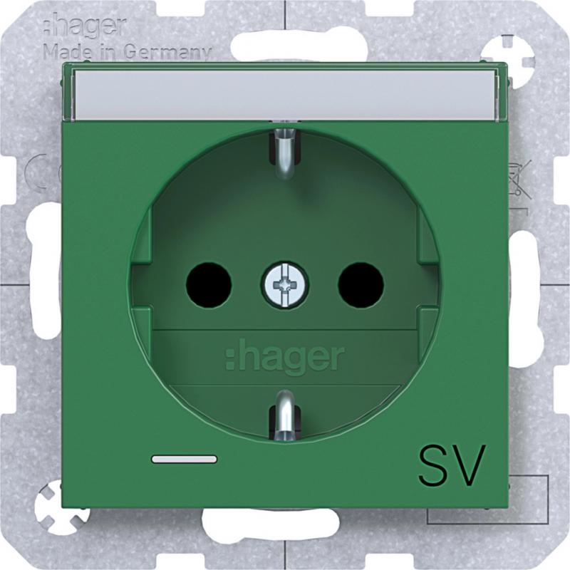 Hager SD SKO LED SV BF EHBS SLKL Ax/Cx grün gl