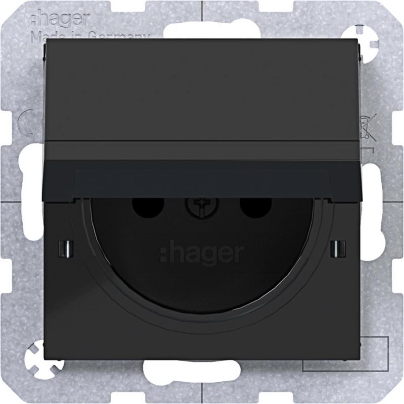 Hager SD Sch.kt.st. u. KLD EHBS Ax/Cx sw gl