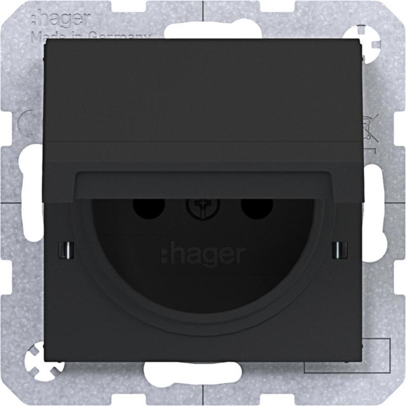 Hager SD Sch.kt.st. u. KLD EHBS Ax/Cx sw matt