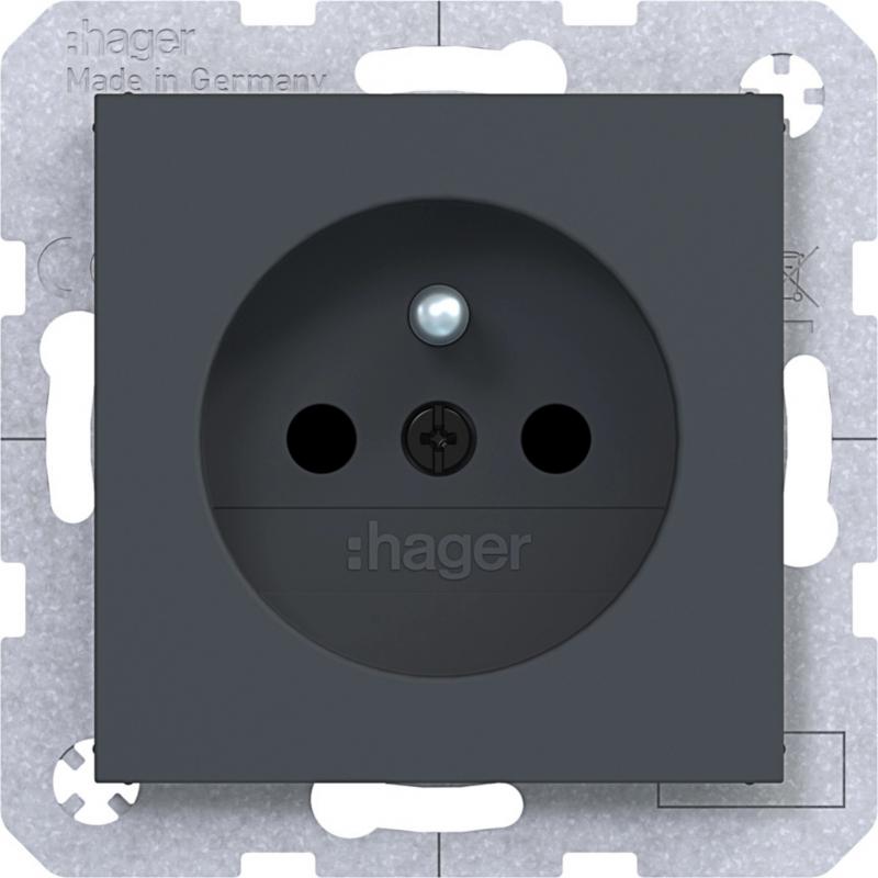 Hager Std. m. Schutzk.st. EHBS Ax/Cx ant mt la