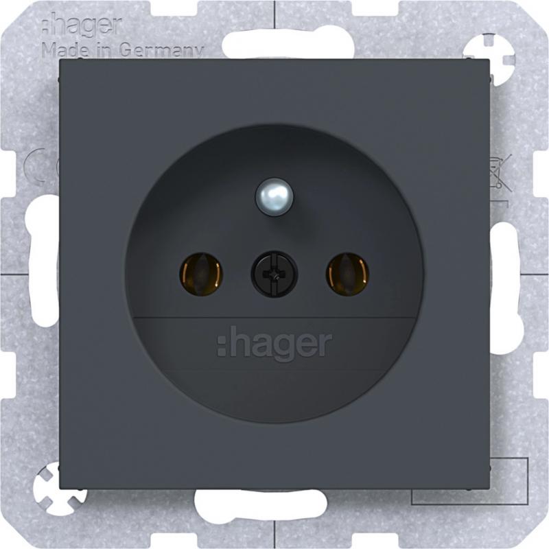Hager Std. m. Schutzk.st. SK Ax/Cx ant mt lack