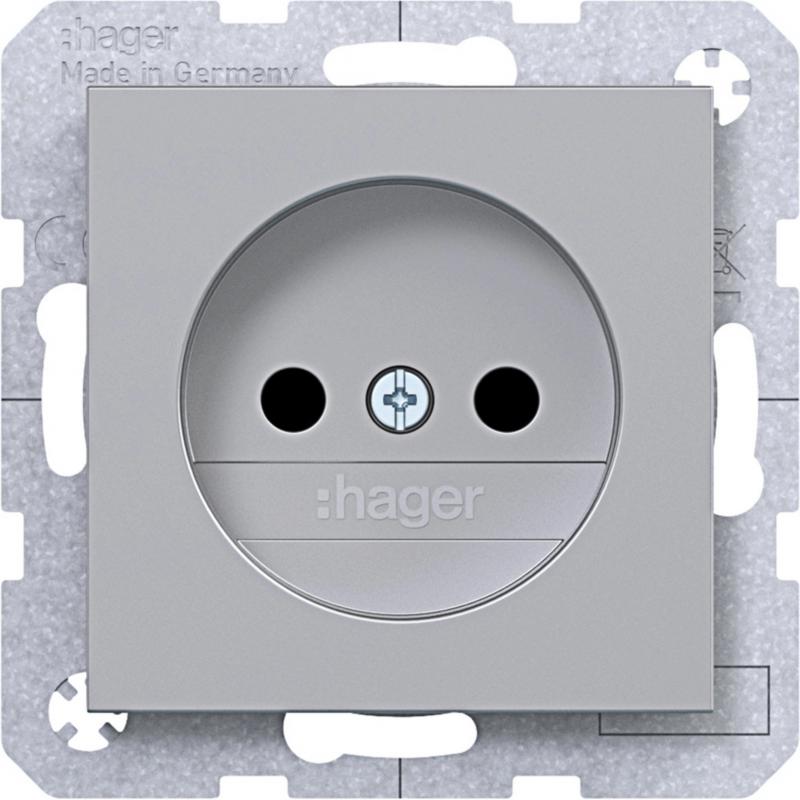 Hager SD o. Sch.kt. EHBS Ax/Cx titan met lack