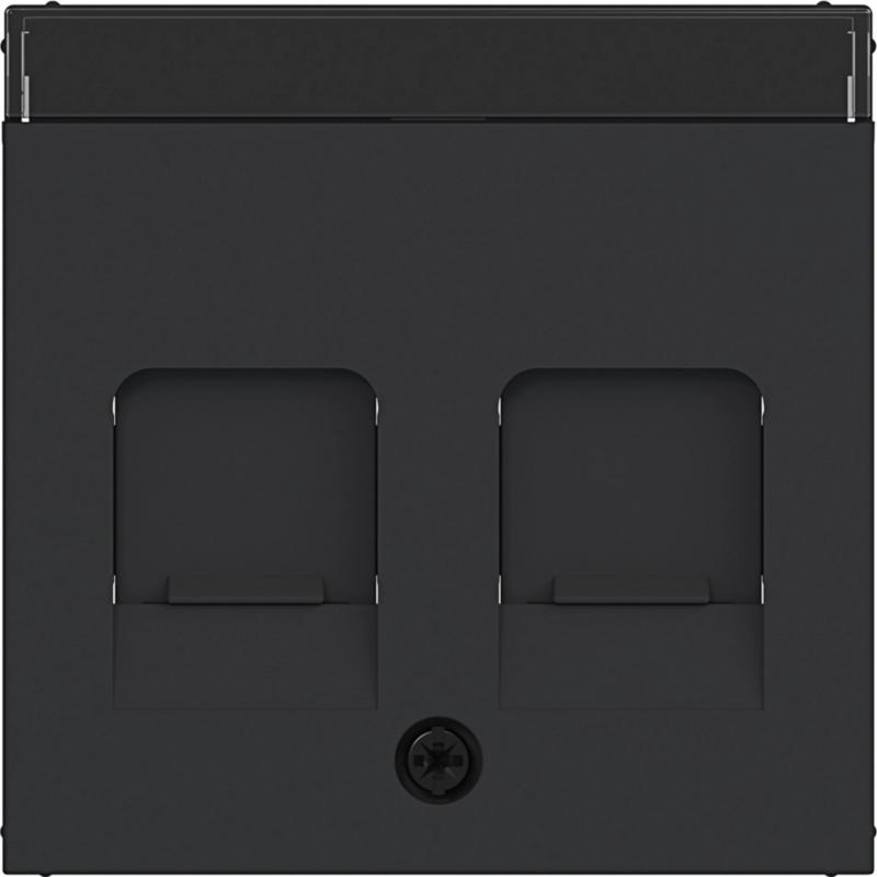 Hager ZS Staub. 2f f. KeySt BF Ax/Cx sw matt