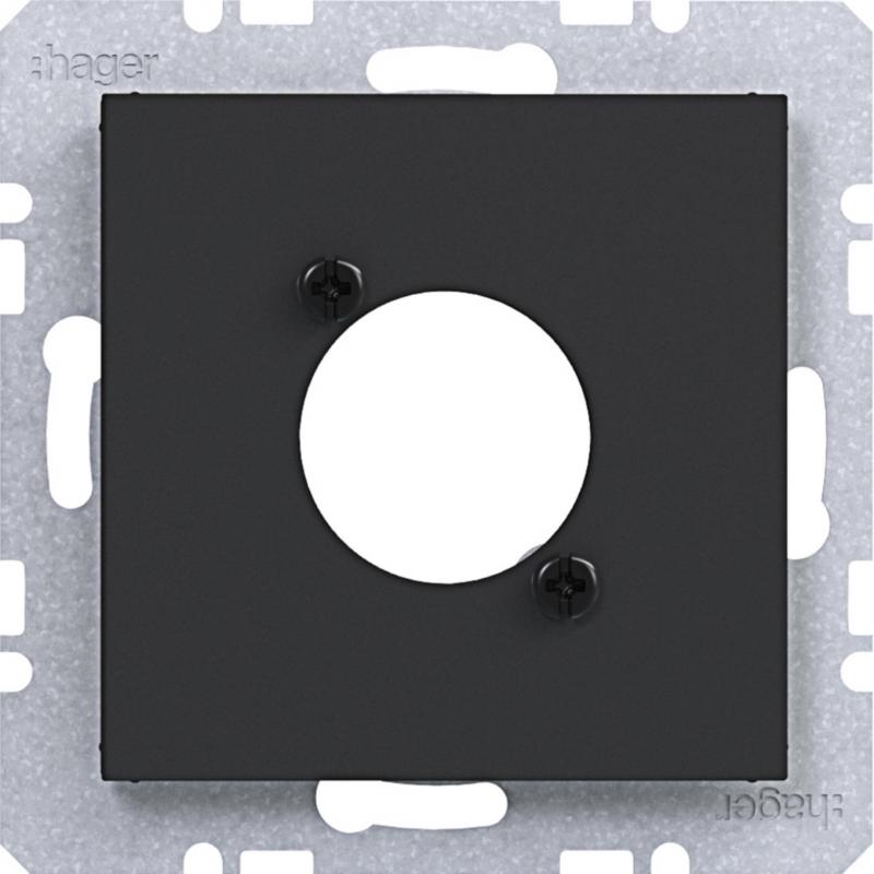 Hager ZS f. XLR D A.x/C.x sw matt