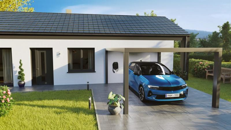 Hager witty plus XVL122CLM 22 kW Wallbox Typ 2 mit Lastmanagement