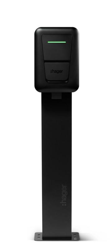 Hager witty plus XVL122SLM 22 kW Wallbox Typ 2S mit Lastmanagement