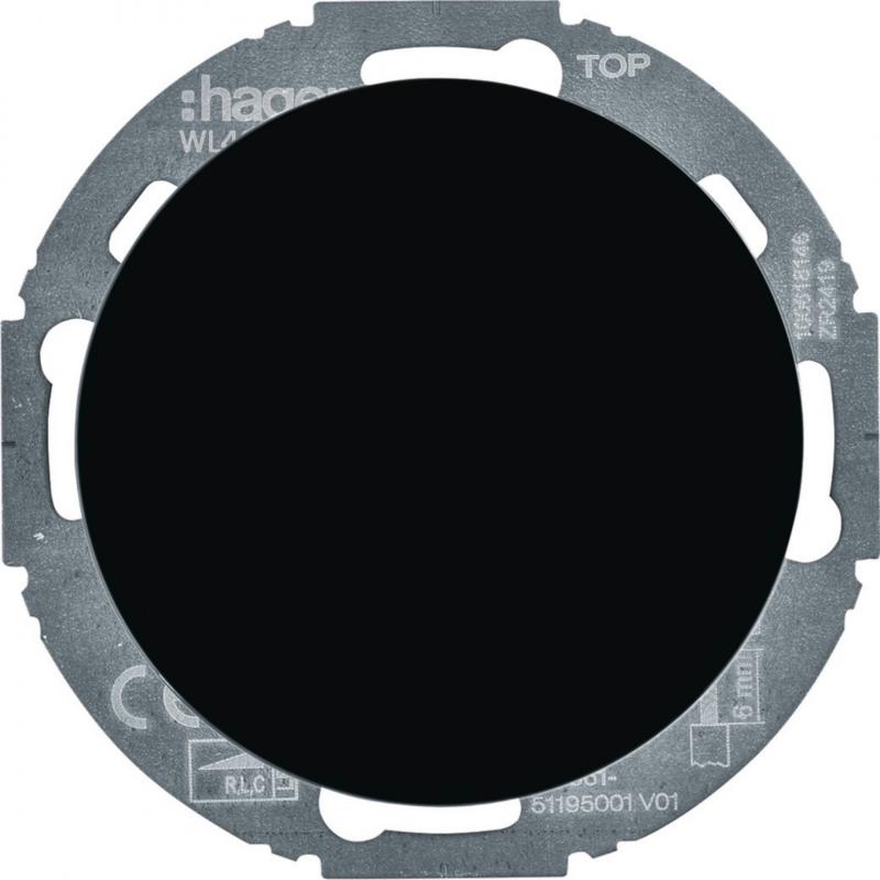 Hager Uni-Drehdimmer Z.st. LED R.classic schw