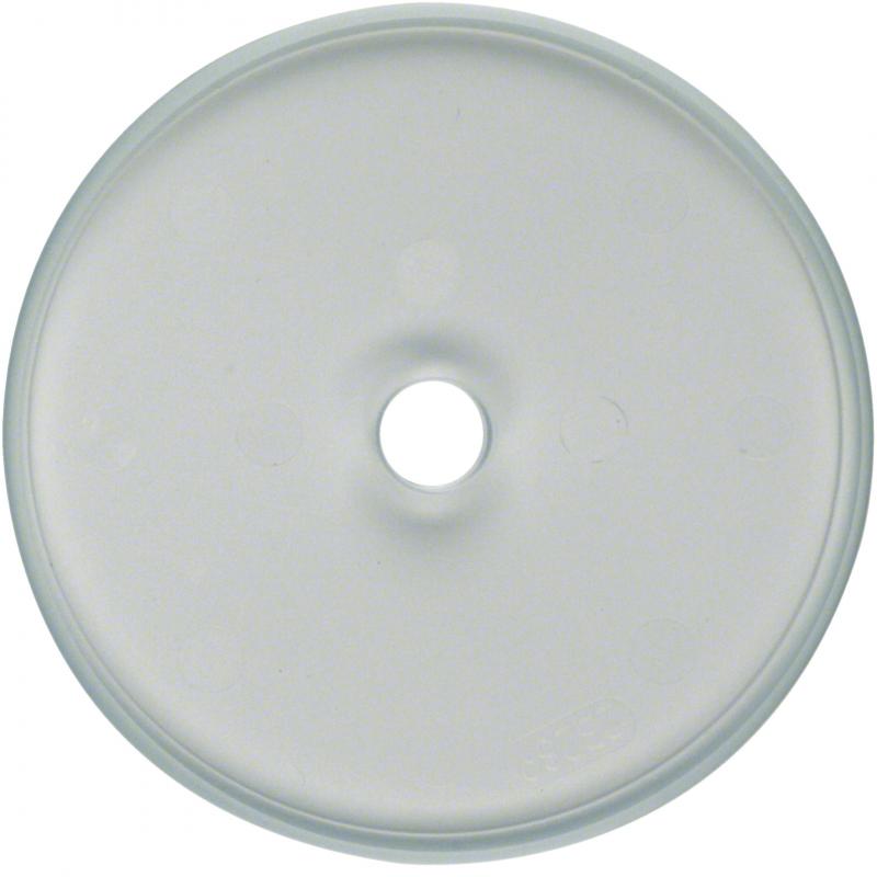 Hager Glasplatte Schalter/Tas. Serie Glas klar
