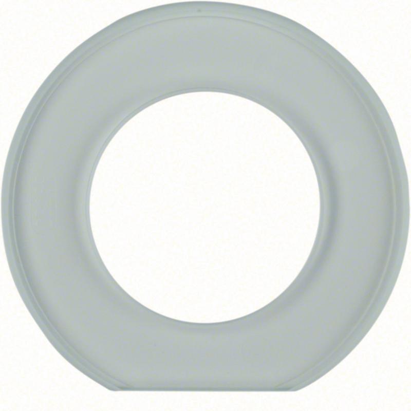 Hager Glasendrahmen 1-fach, Serie Glas, klar