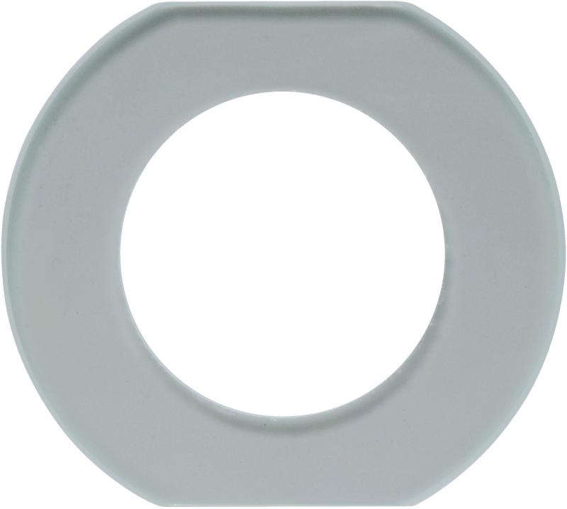 Hager Glasmittelrahmen 1fach Serie Glas klar