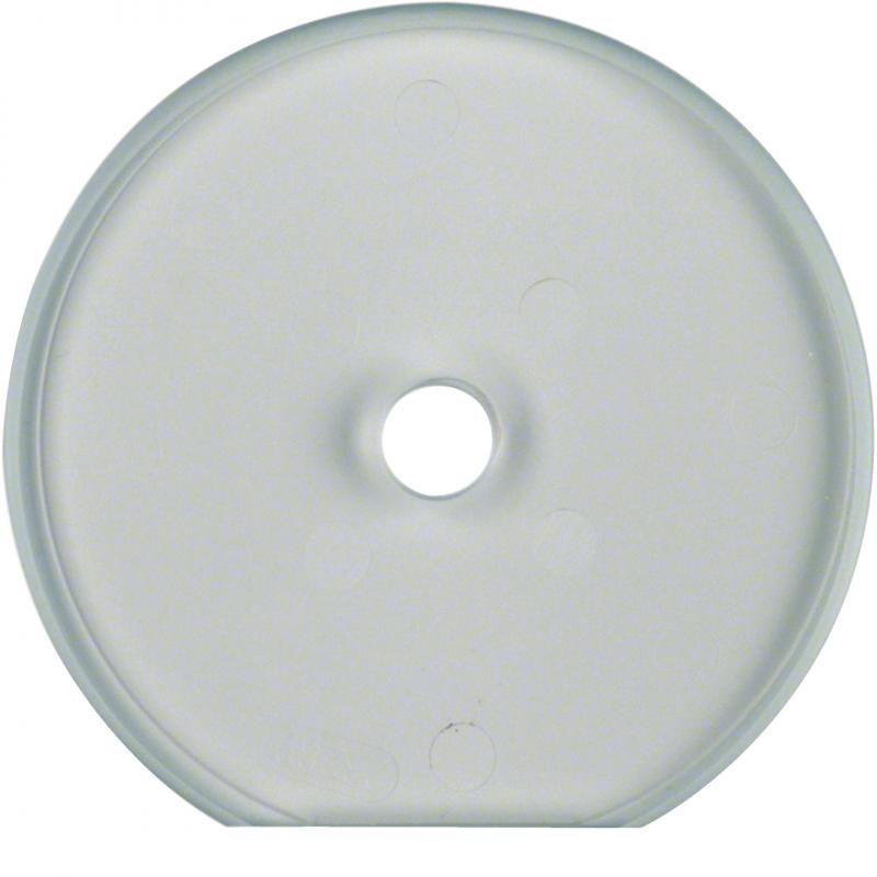 Hager Serie Glas,Endplatte f. HWM