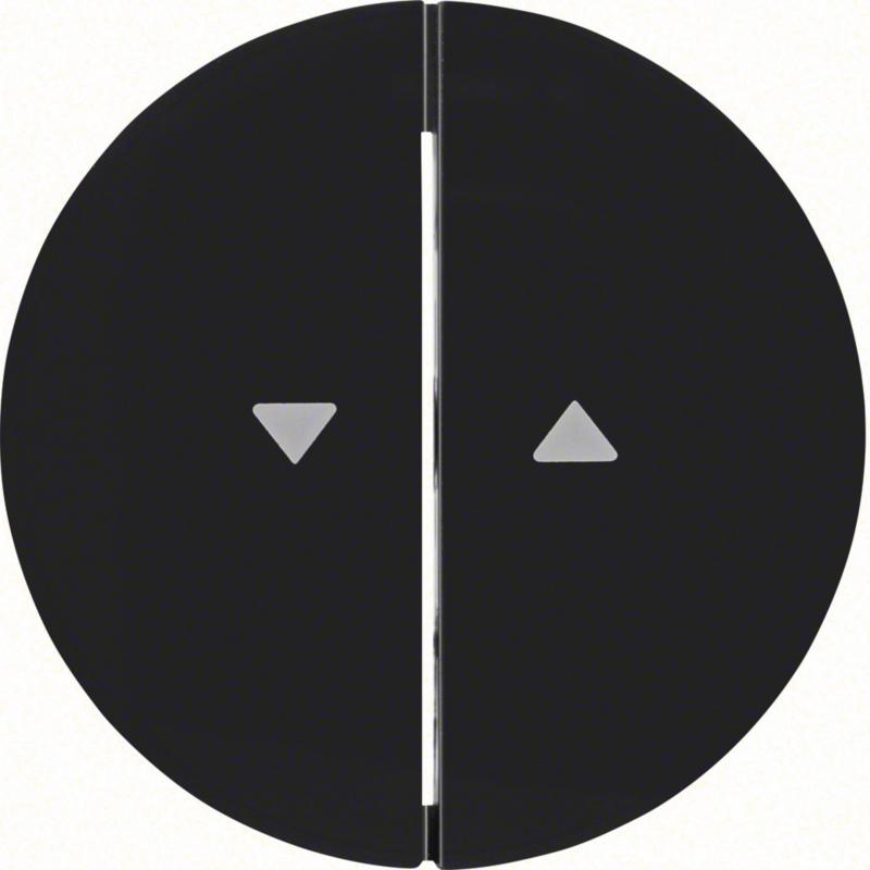 Hager Wippen m Aufdruck Symbol Pfeil R.Cl sw