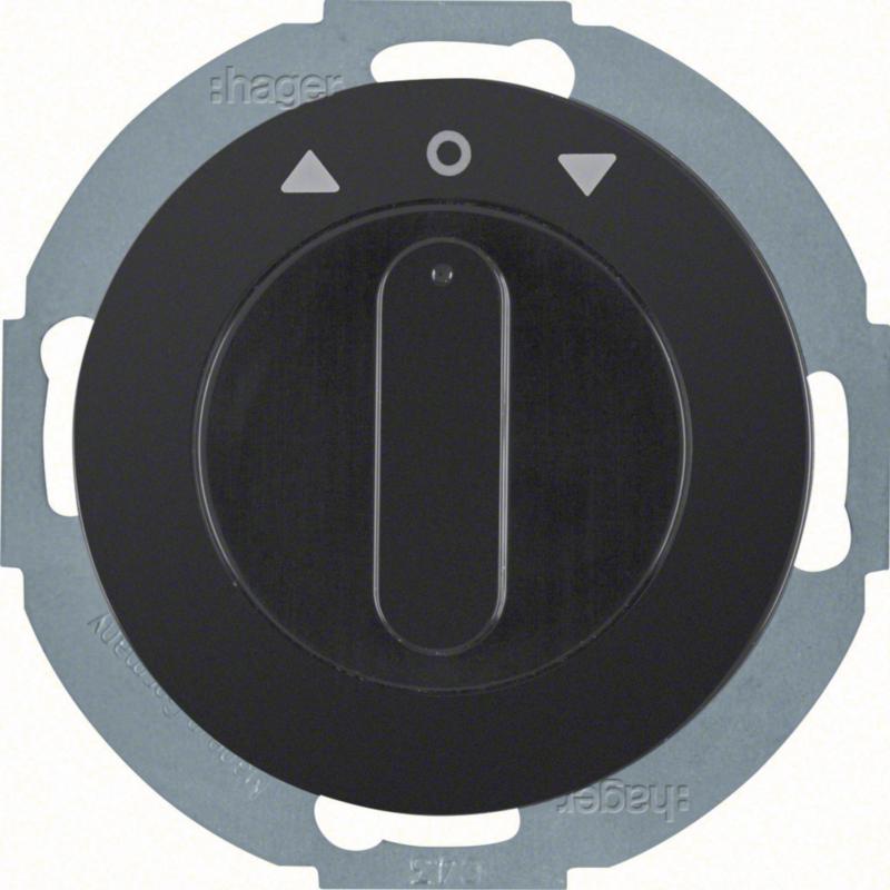 Hager Jal-Drehsch,2p ,Z-St, R.Classic, schwarz