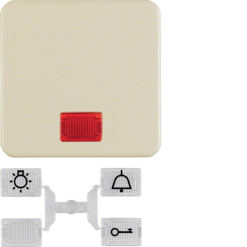 Hager Wippe mit 5 Linsen WG UP IP44 weiß