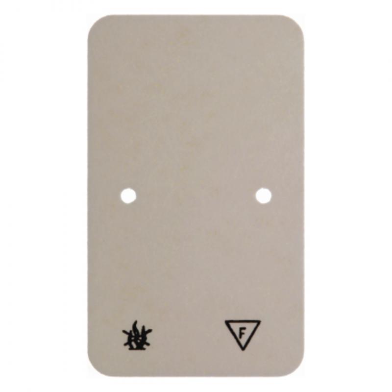 Hager Bodenplatte für AP-Rahmen 2fach 61x120mm