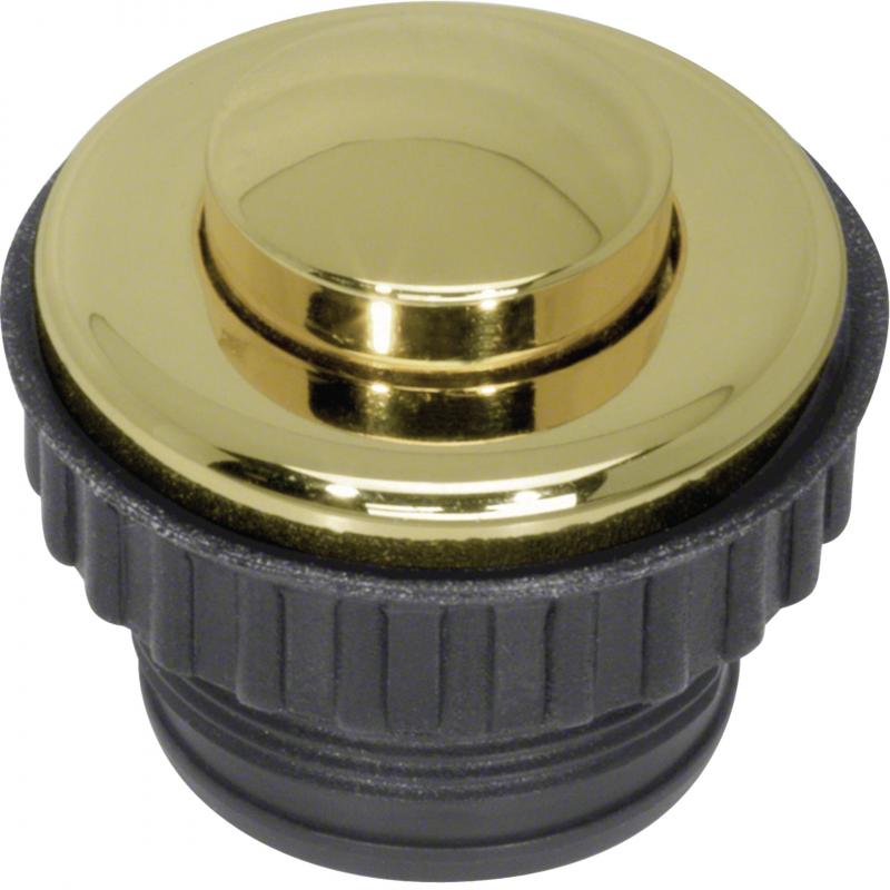 Hager Drucktaster Gold glänzend, System TS