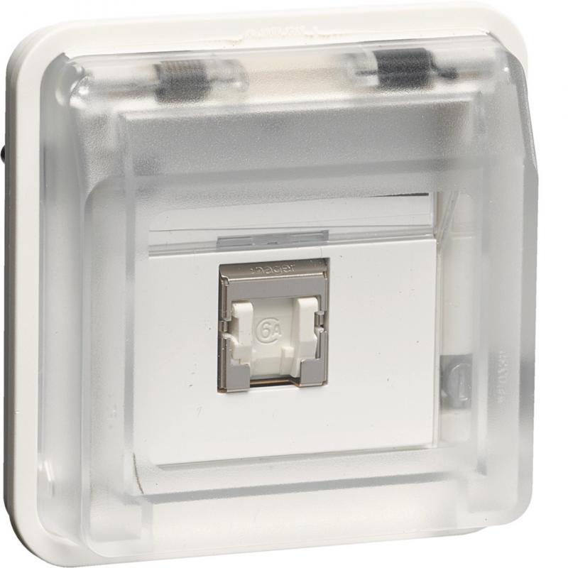 Hager UAE Std.n-Einsatz 8p geschi Kat.6 W.1 pw