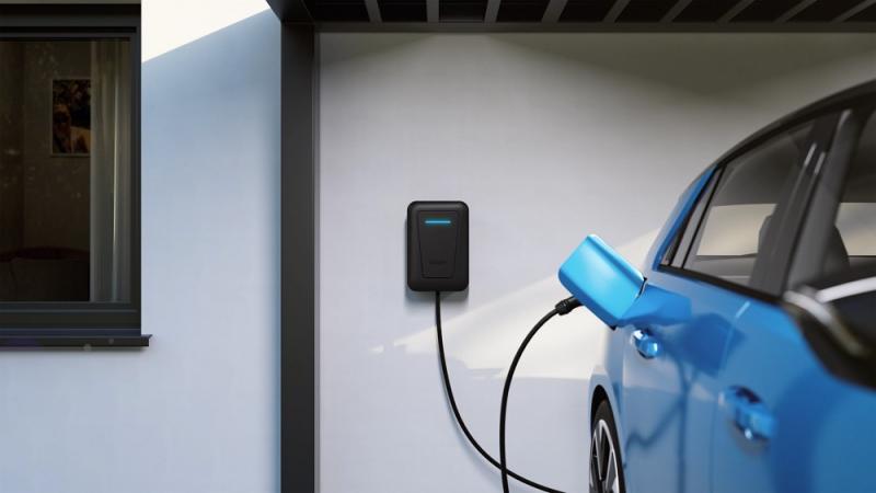Hager witty one XVR111S 11 kW Wallbox Typ 2S mit RFID-Zugangskontrolle