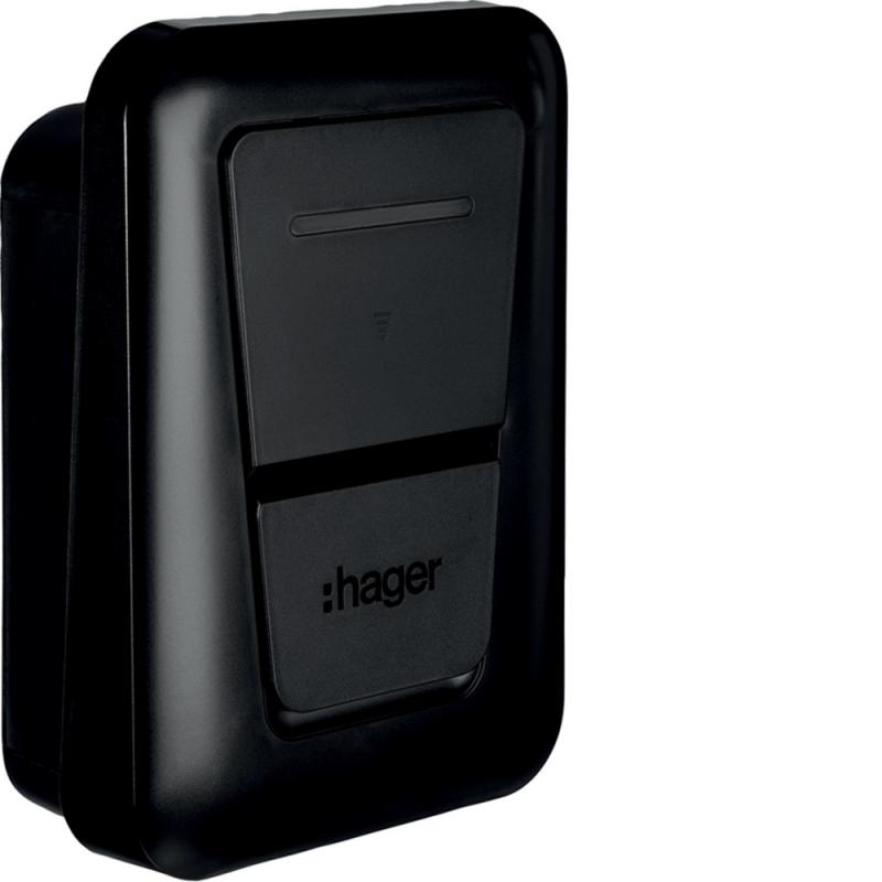 Hager witty plus XVL122S 22 kW Wallbox Typ 2S mit Lastmanagement