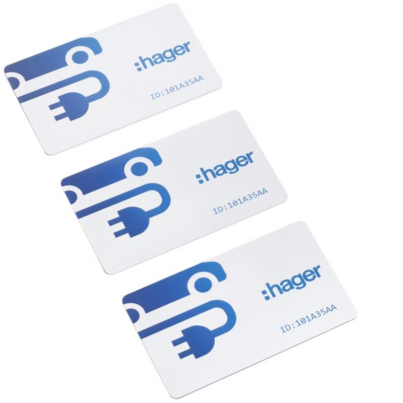 Hager RFID Karten drei Stück