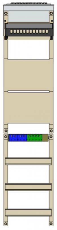 Hager Nachrüstfeld,univers Z,Vert.,VDI,1050mm