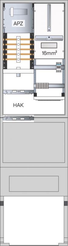 Hager ZAS,universZ,205,1ZP,3.HZ,5P,APZ
