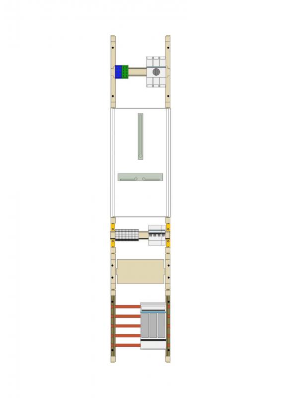 Hager WaFeld,Univ.N,1350x250x160,DE,80A