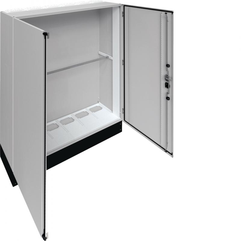 Hager Schrank, univers, IP55/I, 1850x1550x400 mm + 200 mm Sockel, für Verteilers