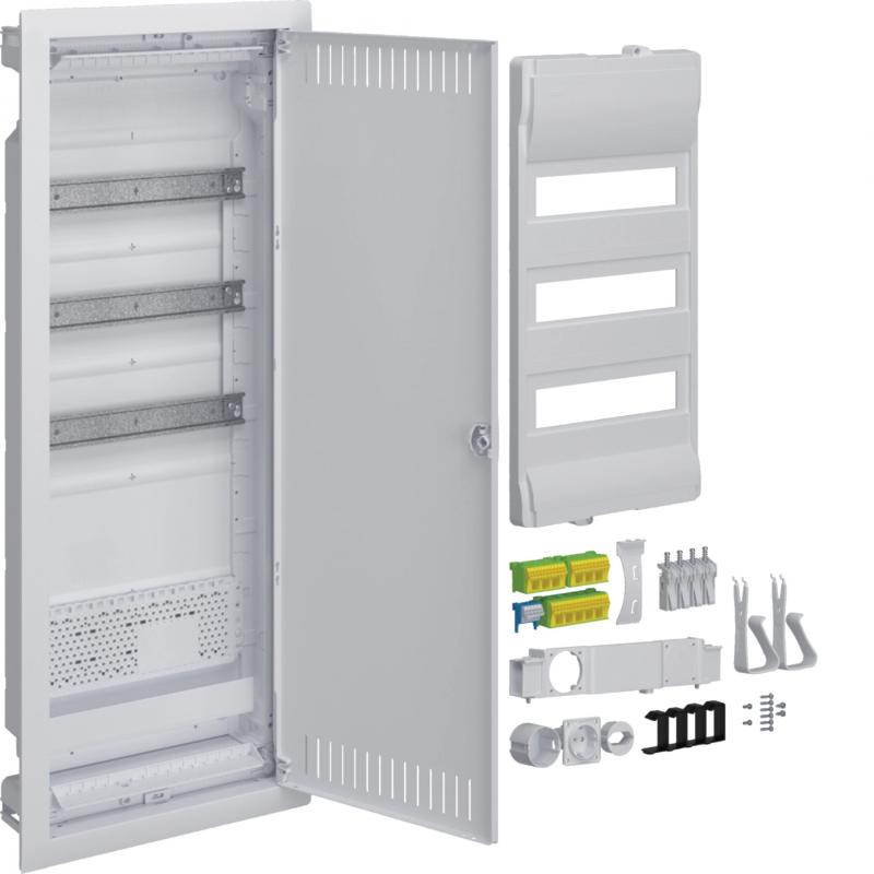 Hager Hybrid,volta,HW36PLE,1MPL,Stahlblechtür