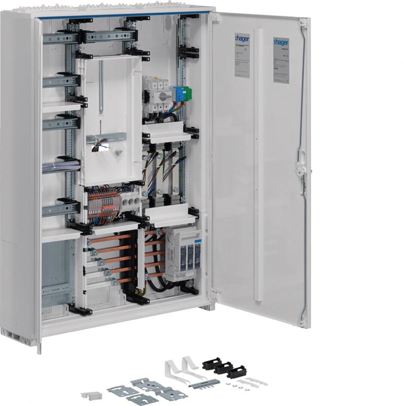 Hager WaKompSchrank,universN,100A,5pol,APZ